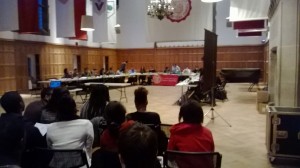 The Student Assembly voted in favor of the Appropriations Committee 23-2